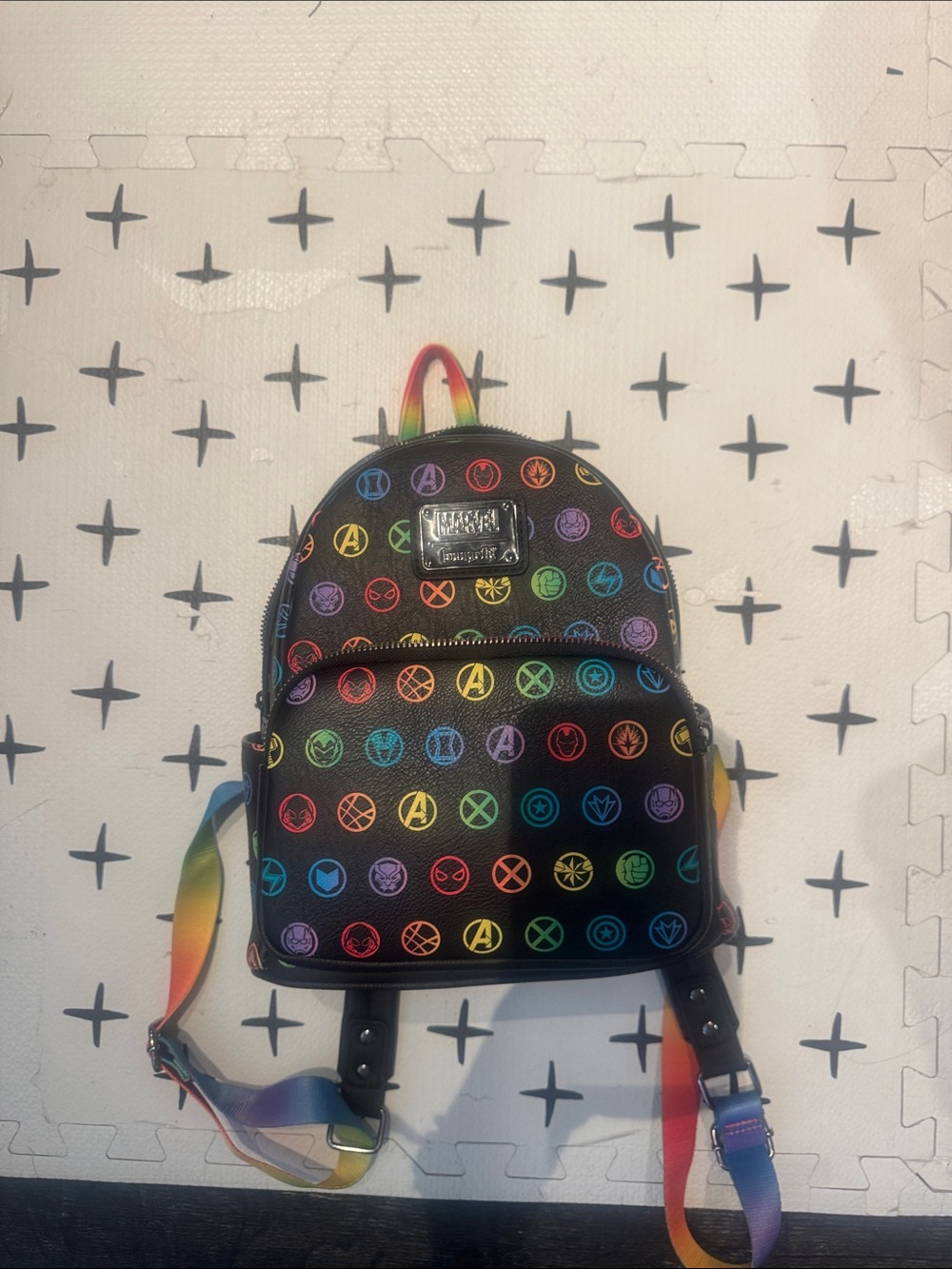 Loungefly marvel pride backpack